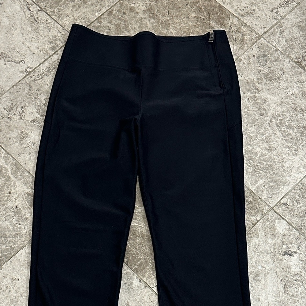 Athleta Interstellar Tight Black Split Hem Women’… - image 3